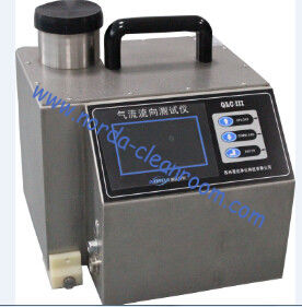 DI Water Fogger as Airflow Test Fogger and Smoke Machine with Flow viewer testing in Cleanroom QLC Series