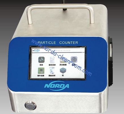 Touch screen Particle Counter model: ND-E3012/E3013/E3016s--2.83L/min, 0.1cfm