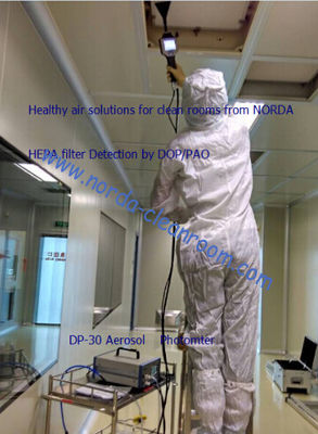 Aerosol Photometer as HEPA Filters and PAO/DOP used for HEPA Leak Detection and spectrometer